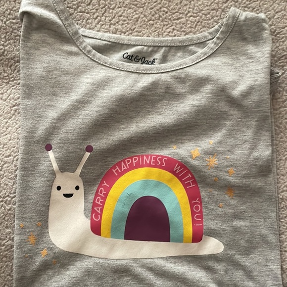 Cat & Jack Snail tee - Picture 2 of 2